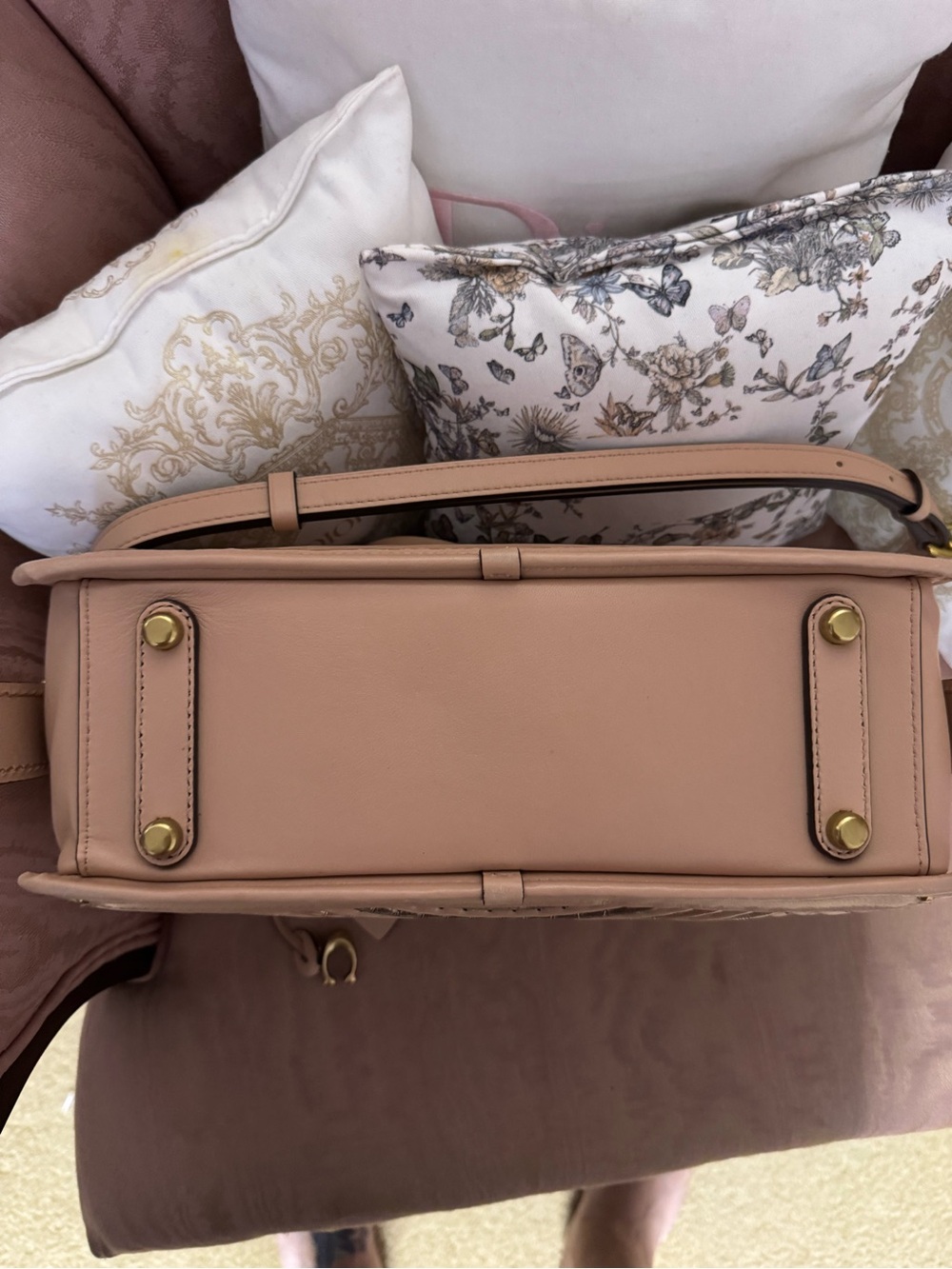 Coach Dreamer 27 Satchel in Blush Pink - Picture 3 of 4